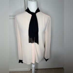 Victoria's Secret Pink and Black Blouse size Small